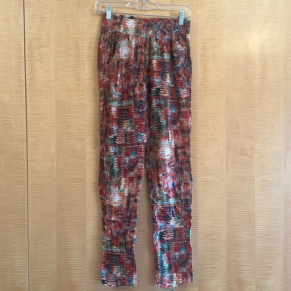 Mika and Gala Aztec Print Harem Pants